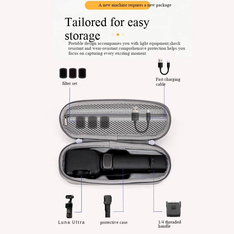 Borsa portaoggetti per fotocam - Drone Gimbal Case recensione e prezzo