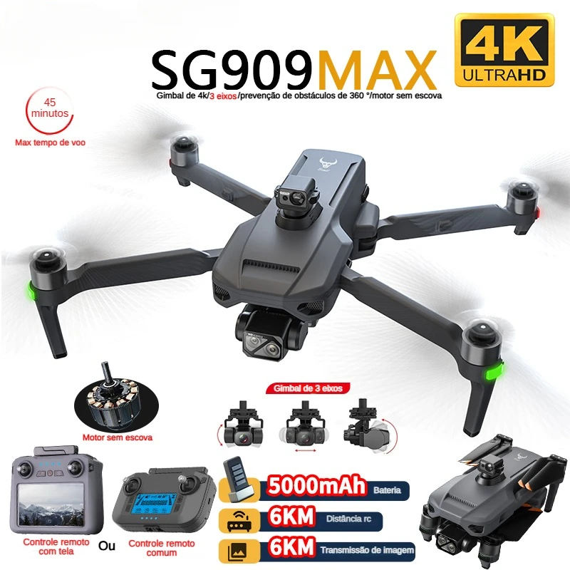 ZLL SG909 SG909MAX Drone profe - Drone Gimbal Case recensione e prezzo
